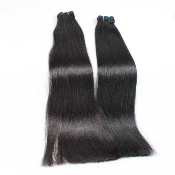 Un-remy hair straight Brazilian hair extension XS024